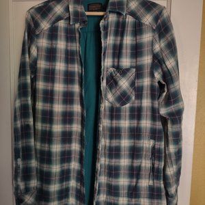 Pendleton cotton lined shirt with pockets